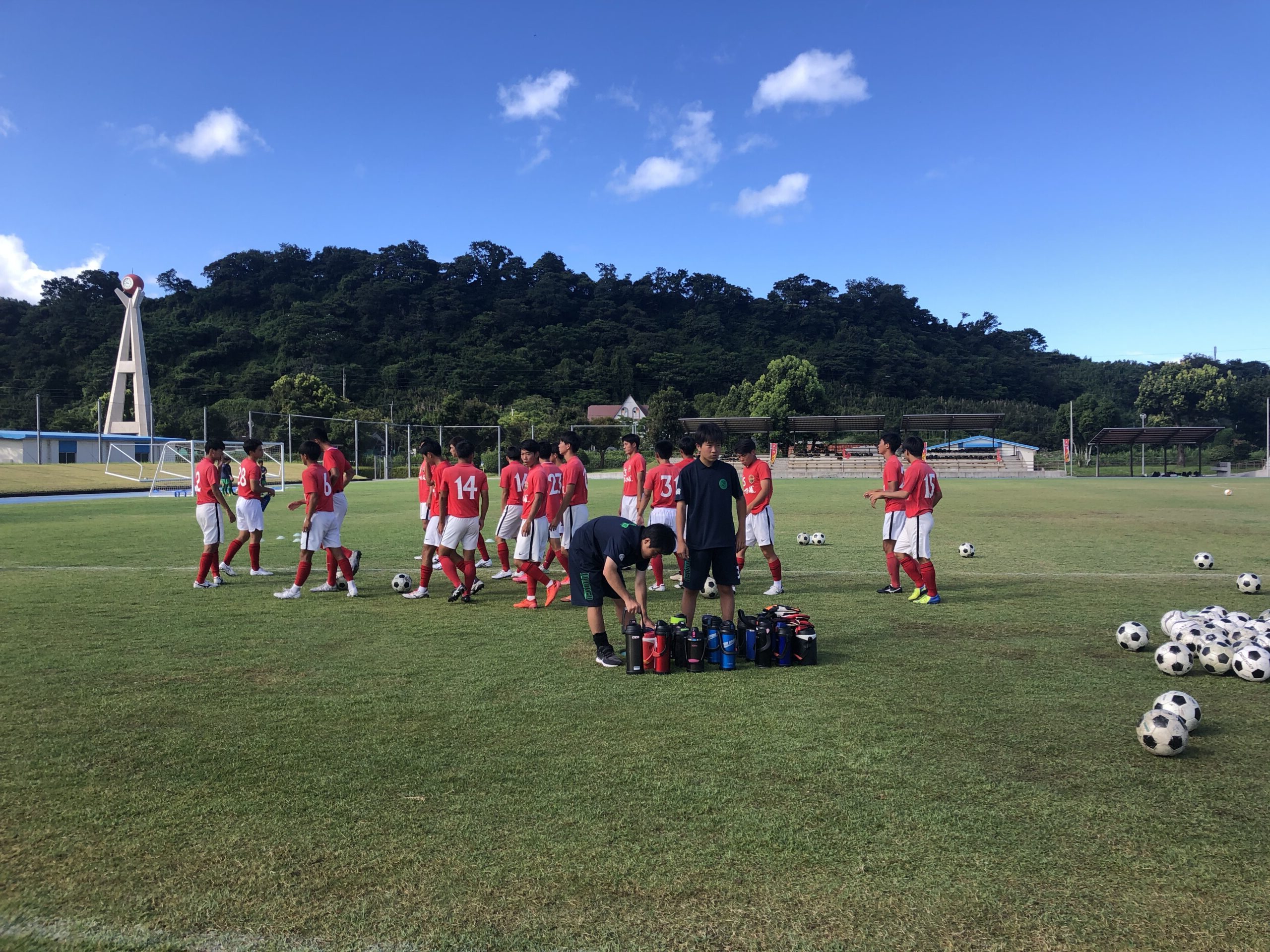 鹿児島合宿 会場 たるみずスポーツランド ２日目 Prop Fukuoka Fc